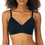 DKNY Women's Active Comfort Wirefree T-Shirt Bra Sujetador Deportivo, Negro, 65D para Mujer