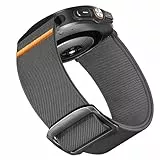 Lamshaw Compatible con DUSONLAP Smartwatch MT65-1,85',Correas 22mm.Correa Elástica de Nylon Compatible con Fempoin Watch,Pulseras Ajustables Deportivas de Repuesto (Gris)