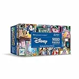 Trefl Prime - Puzzle UFT: Disney, The Greatest Disney Collection - 9000 Piezas, Rompecabezas Grande, EKO, Collage con Personajes de Cuentos de Hadas, Entretenimiento para Niños a Partir de 12 Años