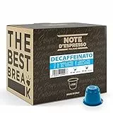 Note d'Espresso - Descafeinado - Cápsulas de Café - Compatibles con Cafeteras NESPRESSO* - 100 caps