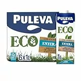 Puleva Leche Ecológica Entera Bio - Pack 6 x 1 L - Total: 6 L