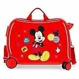 Disney Niños Unisex Maleta Infantil, Rojo, 50x38x20 cms