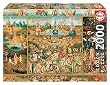 Educa - Puzzle de 2000 Piezas para Adultos | El Jardín de Las Delicias. Incluye Pegamento Fix Puzzle. A Partir de 14 años (18505)
