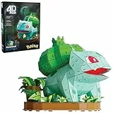 PUZZ4D - Maqueta Bulbasaur de 195 Piezas, Puzzle 3D Pokemon Bulbasaur de 23,9 cm, Maquetas para Construir Adultos y Niños - Puzzles para Adultos y Niños - 6075062 - Juegos de Mesa - Juegos Infantiles