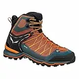 SALEWA MS MTN TRAINER LITE MID GTX, Botas de Senderismo Hombre, Black Out Carrot, 44 EU