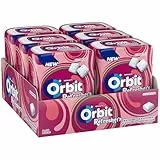 Orbit Refreshers Bote de chicles sin azúcar sabor sandía y frambuesa, 6 cajas de 30 unidades