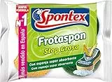 Spontex - Estropajo de Cocina Frotaspon Stop Grasa, 2 Unidades, 2 unidad, 1
