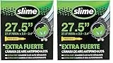 Slime 30077 Cámara Interior de Bicicleta con Sellante de Pinchazos Slime, Sellado Autónomo, Prevenir y Reparar, Válvula Schrader, 50/60-584 mm (27,5 (650b) x 2,0-2,4), Única (Paquete de 2)