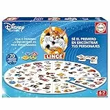 Educa - Lince edición 70 Personajes Disney Pixar | El Juego de Mesa para agudizar la Vista, Memoria y Reflejos Mientras te diviertes con la Familia y Amigos | Juegos de Mesa +4 años (19690)