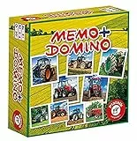 Piatnik Juego de dominó y de Memoria, 6594, «Tractores»