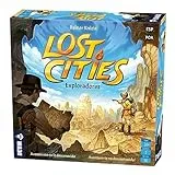 Devir - Lost Cities: Exploradores, Juego de Mesa, Juego de Mesa Estratégico, Juego de Mesa Cooperativo, Juego de Mesa 10 años (BGPLORA)