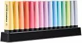 STABILO Marcador BOSS ORIGINAL Pastel - Set de mesa con 15 colores