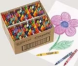 CRAYOLA - 288 Crayones de Cera, Classpack, Utiles Escolares, Actividades Creativas, 72 Colores