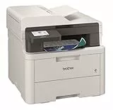 Brother DCPL3560CDW, Impresora multifunción láser LED Color WiFi con alimentador de Documentos de 50 Hojas e impresión automática a Doble Cara