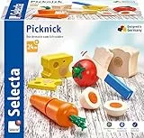 Selecta 62020 13 Piezas Picnic Velcro y Juguete de Corte