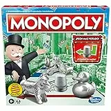 Hasbro Gaming - Juego de Mesa Monopoly para Mayores de 8 años - para 2 a 6 Jugadores - Incluye 8 peones (los peones Pueden Variar)