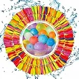 Zosenyer 666 PCS Globos de Agua, 60 Segundos Llenado Rapido Multicolores Globos Agua Autosellado, para Niños y Adultos Juguetes de Verano Aptos para Exteriores, Piscina, Playa y Fiestas Acuáticas