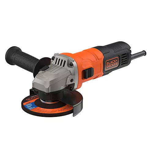 BLACK+DECKER BEG010-QS - Amoladora 115 mm, 710 W, 12.000 RPM