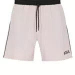 BOSS Starfish Swim Short, Color Rosa Claro, L para Hombre
