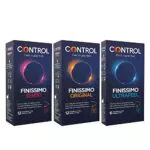Control Sensibilidad Pack de Preservativos: Finissimo Senso and Finissimo Original and Finissimo Ultrafeel