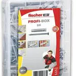 fischer Maletín Surtido SX 5/6/8 512642, Gris