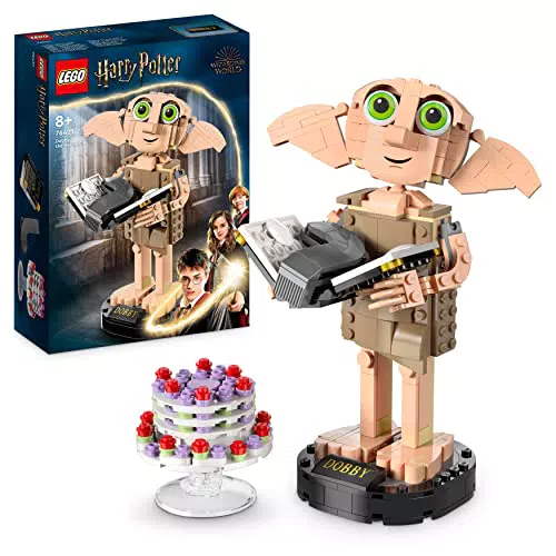 LEGO 76421 Harry Potter Dobby el Elfo Doméstico Set con Icónica Figura móvil