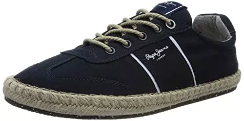 Pepe Jeans Tourist Vegas, Zapatilla Hombre, Azul