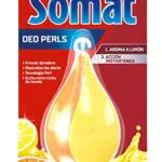 Somat Deo Duo Pearls Ambientador para Lavavajillas, Esencia Limón y Naranja
