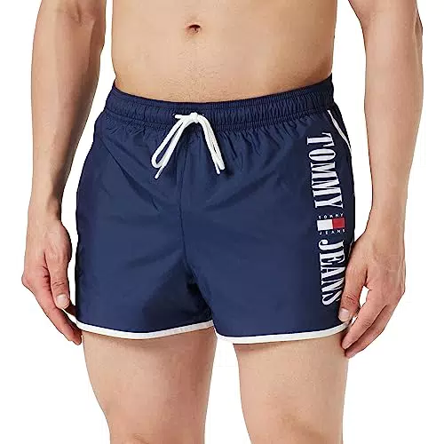 Tommy Hilfiger Sf Short Drawstring Runner, Hombre, Twilight Navy