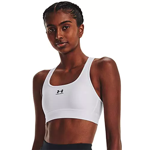 Under Armour HG Armour Mid Padless Sujetador Relleno con Tejido Heatgear