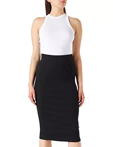 Vero Moda Vmlavender HW Pencil Skirt VMA Noos Falda Tubo