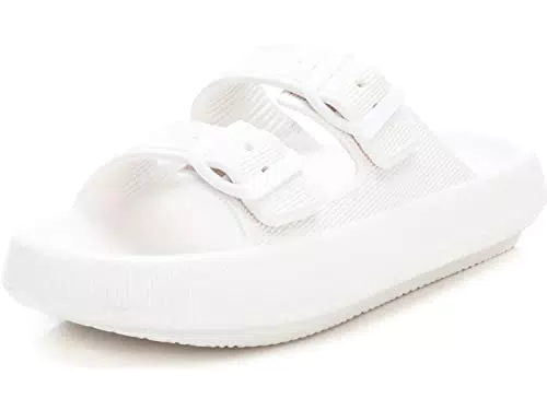 XTI - Sandalia para mujer, color: blanco, talla: 40