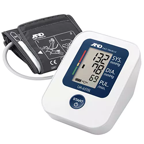 A&D Medical UA-651SL - Tensiómetro para brazo con manguito más grande