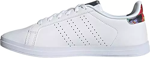 adidas COURTPOINT Base, Zapatillas de Tenis Mujer, FTWBLA/FTWBLA/MENPUL
