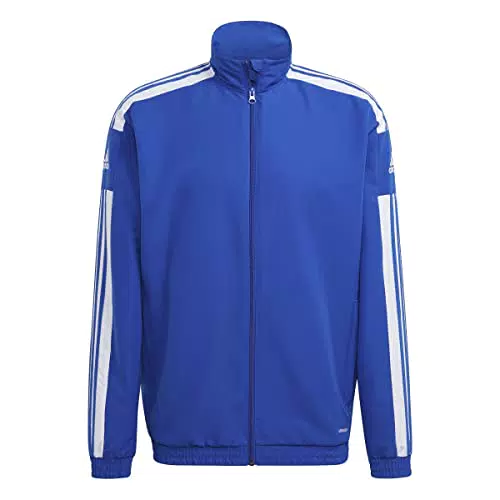 adidas SQ21 PRE JKT Jacket, Mens, Team Royal Blue/White