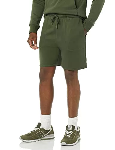 Amazon Aware Pantalones Cortos en Felpa Suave Media Hombre