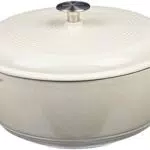 Amazon Basics Cazuela de hierro fundido esmaltado tipo «horno holandés»