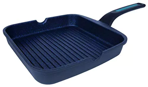 Arcos Serie Thera, Grill Antiadherente 24x24 cm, Aluminio Fundido