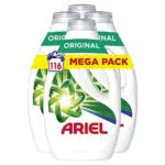 Ariel Detergente Lavadora Liquido 116 Lavados, Original