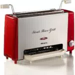 Ariete 730 Grill eléctrico, cocción vertical, redue grasas y el humo
