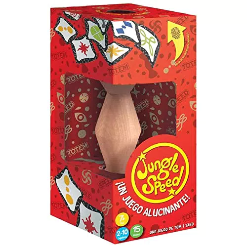 Asmodee - Zygomatic - Jungle Speed - Juego de Mesa en Español y Portugués