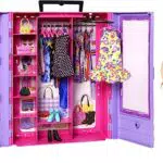 Barbie Fashionista Armario portátil para ropa de muñeca