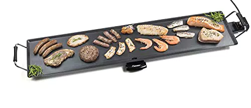 Bestron Plancha eléctrica XXXL Plancha/Teppanyaki con revestimiento antiadherente
