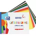 Bloc de Cartulinas de Colores Oxford 10 Hojas en 10 colores surtidos encoladas. Cartulina de 170gr