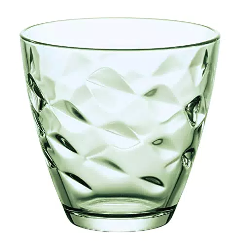 Bormioli Rocco HP-384420 Vaso, Verde, 6 Unidad, 6