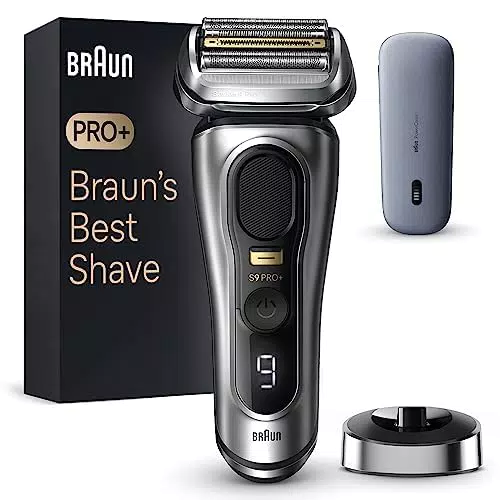Braun Series 9 Pro+ Afeitadora Eléctrica Hombre, Máquina de Afeitar Barba