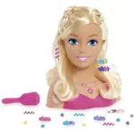 Famosa- Busto Barbie Básico Fashionistas, incluye 20 accesorios