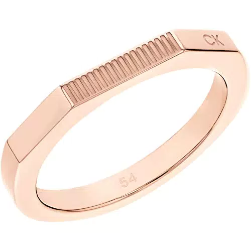 Calvin Klein Anillo para Mujer Colección FACETED - 35000189B