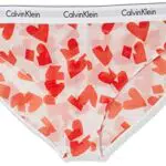 Calvin Klein Bikini Bragas de Biquini, Remembered Hearts PT_Orange Odyssey