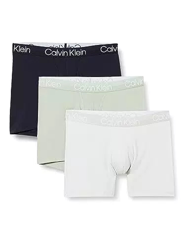 Calvin Klein Hombre Pack de 3 Bóxers Algodón con Stretch